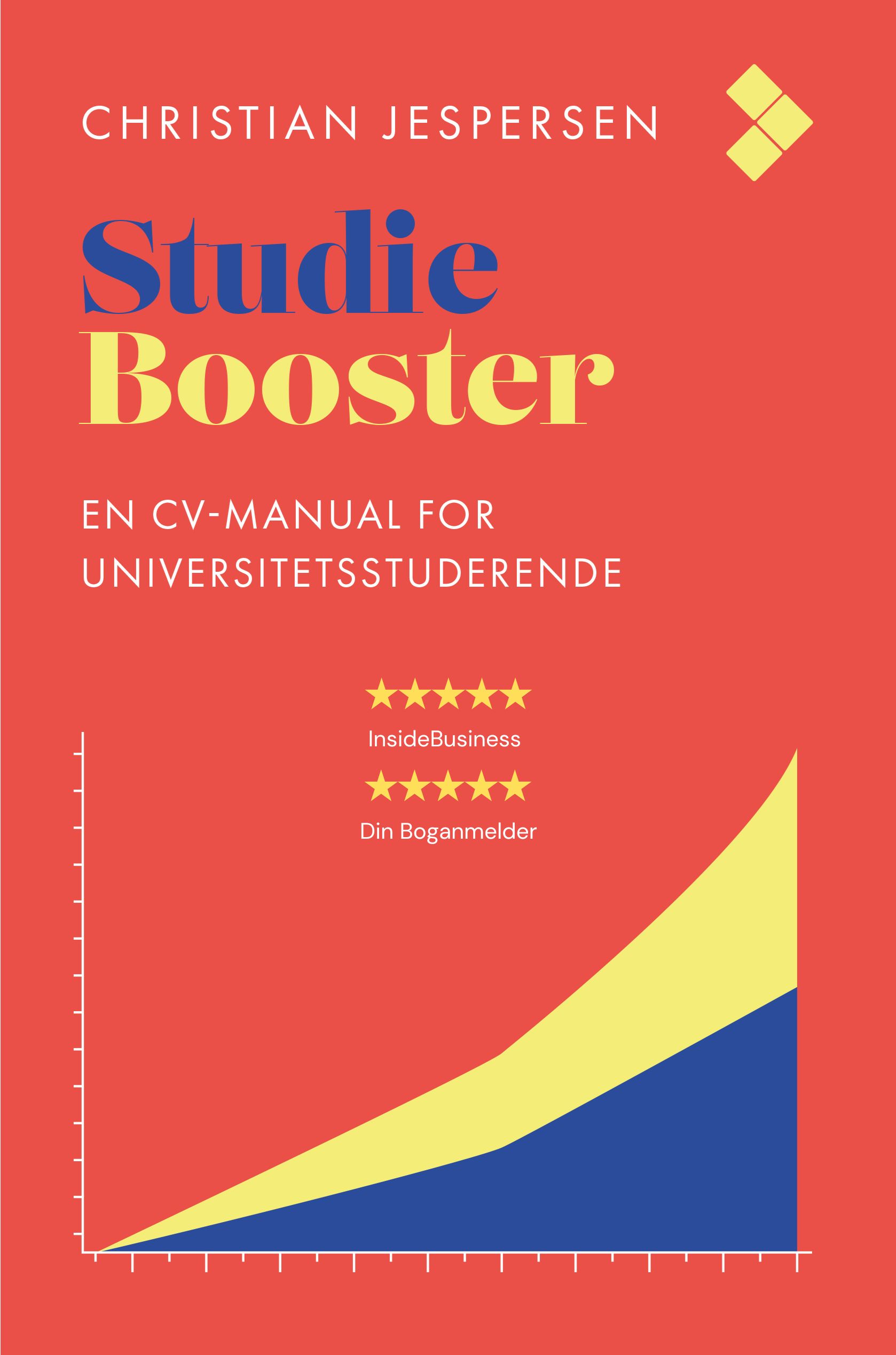 Studiebooster forside - stjerner